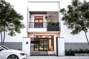 Thiết kế nhà 2 tầng – 001 Thiết kế nhà 2 tầng - 001